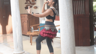 Fitness Bellydance Class from WELL ESCAPE 2025 Puerto Aventuras, Mexico