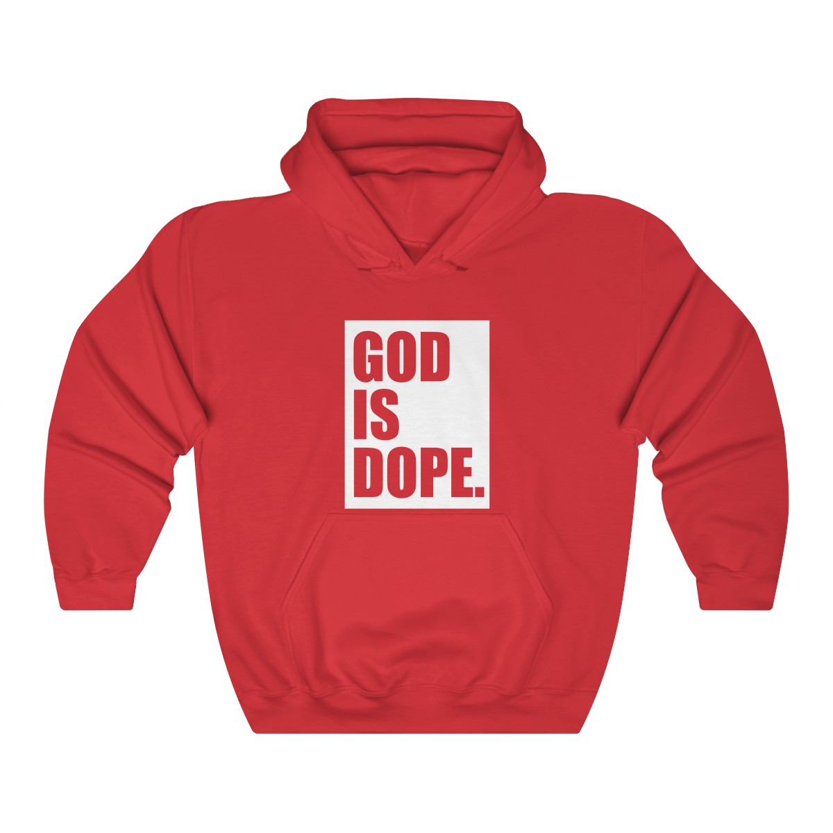 God is dope hoodie on sale