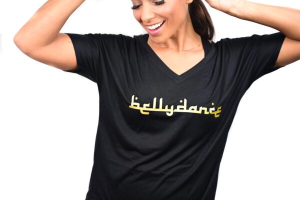 Fitness BellydanceSlouchy V Neck