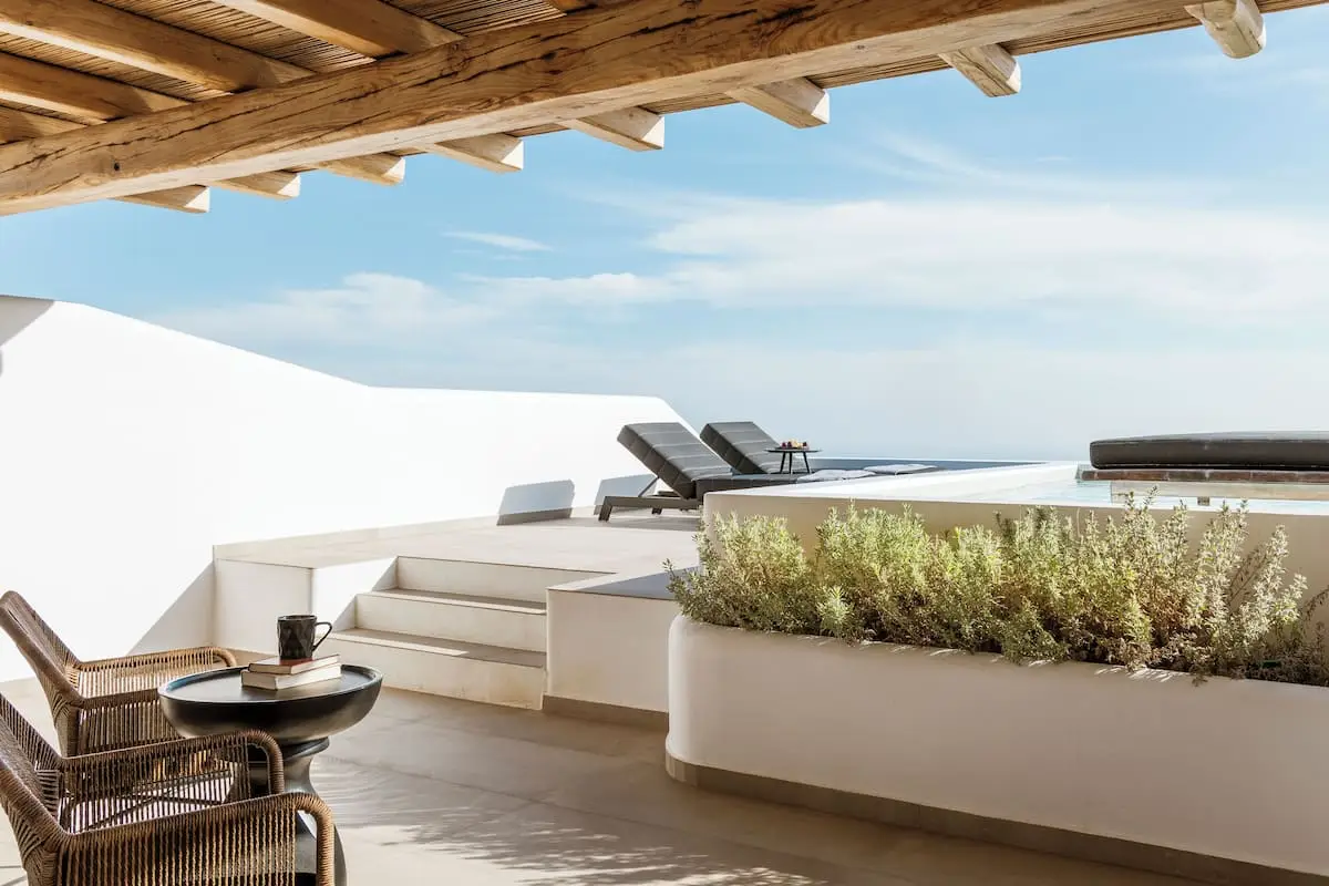 Grand Suite with Sea View and Heated Plunge Pool