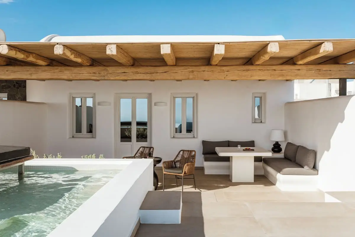 Grand Suite with Sea View and Heated Plunge Pool